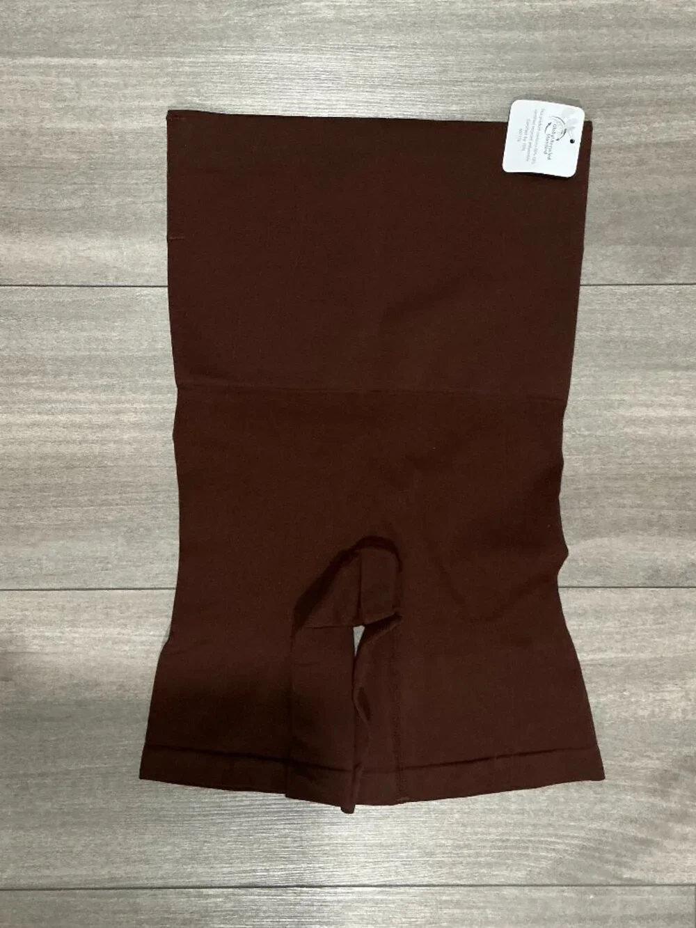 NWT Brown High Waisted Shaper Shorts with Butt Lift